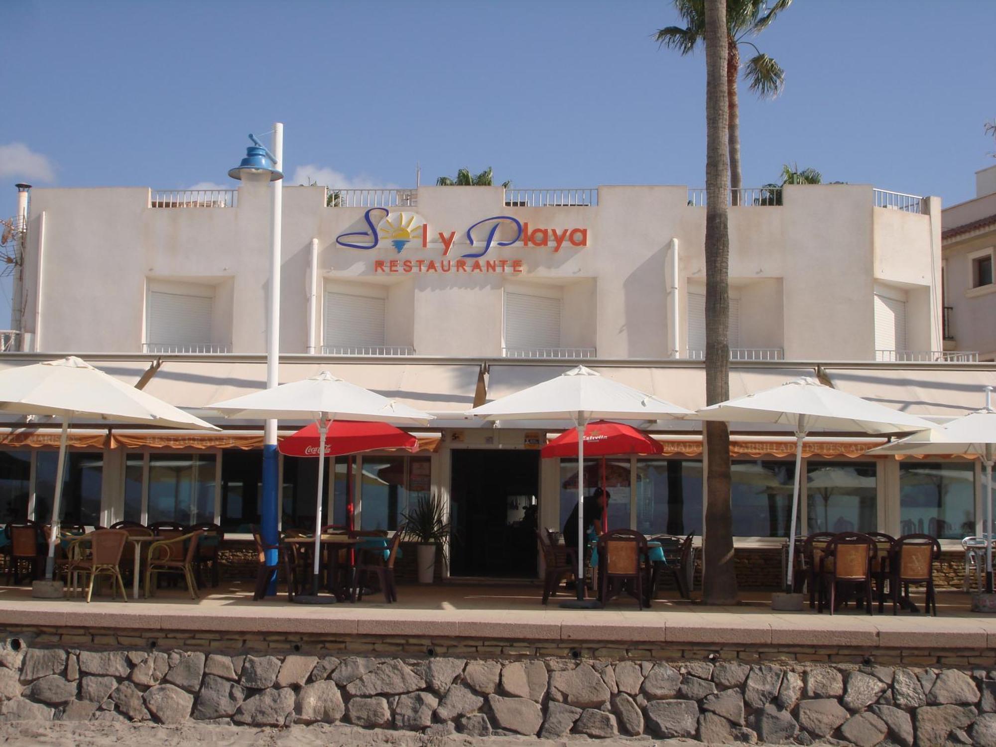 Pension Sol Y Playa Карбонерас Екстериор снимка